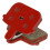 Rectangular Hollow Resin Brake Pads Hollow Red Brake Pads 3