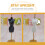 4Pièces Support Vêtements Mannequin ABS Décor 4