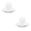 2St Precise Oogschaduw Stamp Transparant Crystal Voor Efficiënte 6