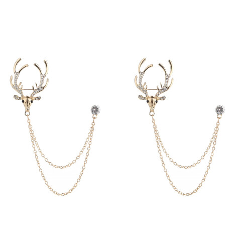 2Pièces Broche Costume Élégante Pour Jours 2