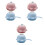 6Pièces Brosse Bain Jellyfish Douce Usage 11