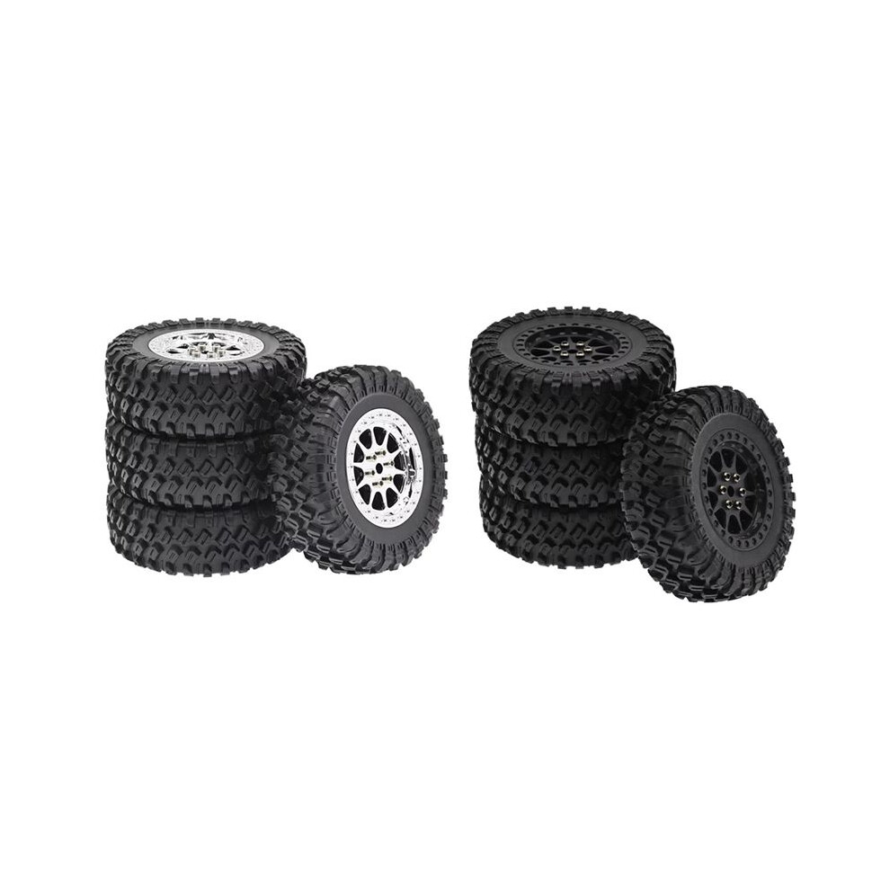 Tauoh 2Sets For Mn 1/12 Mn90 91 99 99S Climbing Rc Car Upgrade Parts Clip In-Tire Cotton Tire Modification