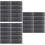 30Pièces Films Protection Clavier Noir PVC Accessoires 8