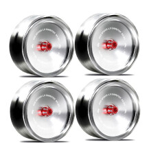 4 Unidades/Juego de Cubo de Rueda de Espejo Retro de Metal de 1,9 Pulgadas para Accesorios de Modificación de Coche SCX10 -4 RC Universal C