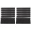 12Pièces Protège Noir Simple Durable Anti-Dommage 2