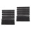 12Pièces Protège Noir Simple Durable Anti-Dommage 4