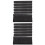 12Pièces Protège Noir Simple Durable Anti-Dommage 5