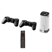Projetor de Jogos P30MAX H713 Solução 720 1280x720P Suporte Reprodução 4K 150-180 Lumens 14 Emuladores Mais de 36.000 Jogos Plug UE