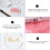 1Ensemble Kit Porte-Clés DIY En Avec Accessoires 8