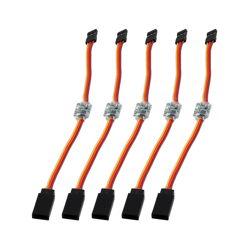 5Pcs Universal 3.6V-24V 5A Servo Signal Reverser For Rc Servo For Jr Aeroplane V-Tail Rc Accessories 6031929439293