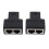 4St 1- -2 Ethernet Splitter Zwarte Plastic Connector Voor Thuis 2