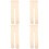 4Paires Collants Danseuses Enfants Beige Nylon Réutilisable 7