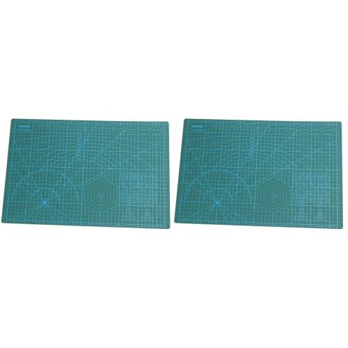 2Pièces Planche De Découpe Flexible Verte Pour Couture Scrapbooking 1