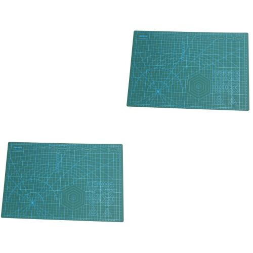 2Pièces Planche De Découpe Flexible Verte Pour Couture Scrapbooking 2