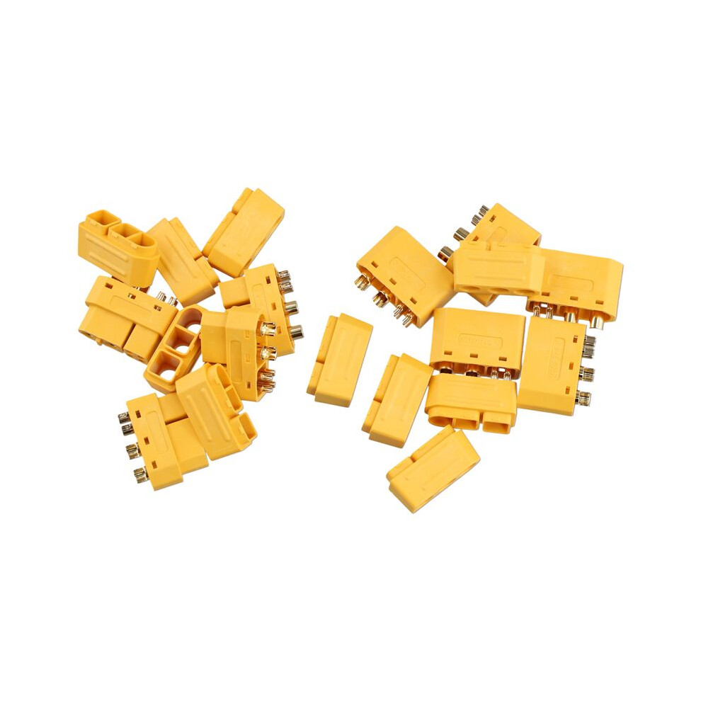 5Pair Xt60 (2+4) Male Female Plug Connector With Signal Pin And Sheath Solder Wire Accessories For Rc Model Airplane 4711826742567