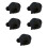 5Pièces Housses De Moulinet Étanches Noir Protection Durable 8