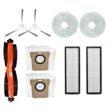 Per  Mijia Omni 2 C102CN / B101CN / B116CN / X10+  Parti Accessori Spazzola Laterale A Rullo Filtro Hepa Polvere per Mop