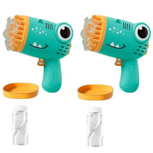 Bellenmachinespeelgoed voor Kinderen, Automatisch Speelgoed voor Zeepbellenmachine, Kindercadeaus Kinderspeelgoed, Badspeelgoed Groen