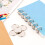 20Pièces Disques De Fixation Argentés Souples Pour Organiser 3
