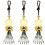 3Pièces Pendentifs Jade Pour Décoration Intérieure Chic 5