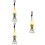 3Pièces Pendentifs Jade Pour Décoration Intérieure Chic 8