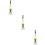 3Pièces Pendentifs Jade Pour Décoration Intérieure Chic 10