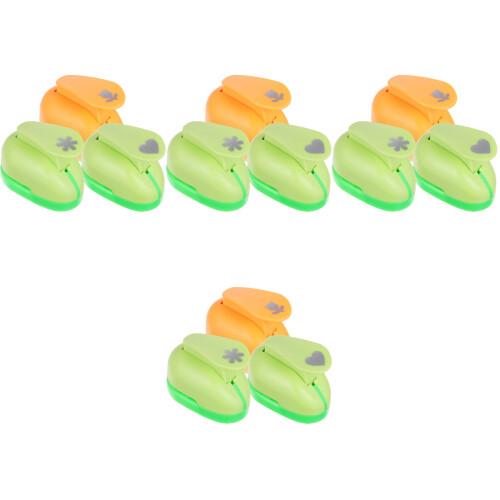 12Pièces Outils Perforation DIY Papier, Assortis, Ergonomiques 2