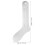 2Pièces Planche Droite En Métal Pour Sublimation Durable 3