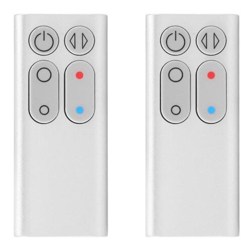 2X Replacement AM04 AM05 Remote Control for  Fan Heater Models AM04 AM05 Remote Control(Silver)