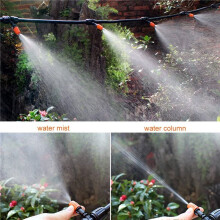 150 Pcs Drip Irrigation Spray Nozzle, Water Spray Nozzle, Adjustable in 2 Modes: Water Mist and Water Column