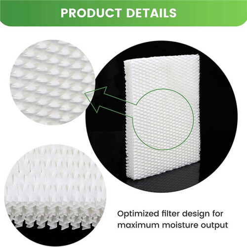 8x Replacement Filters Compatible for  MD1-0034 Evaporative Humidifier Accessories Model Evap40, Evap2, EV100 1
