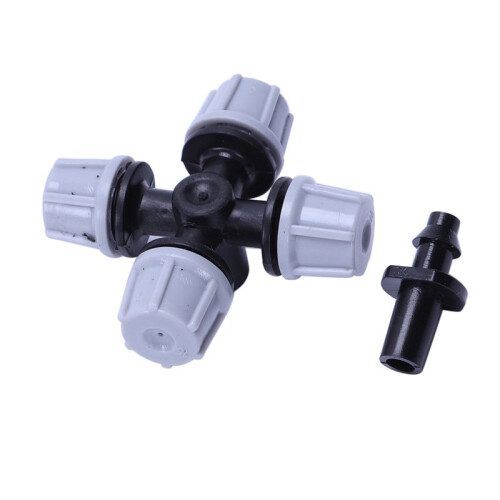 Greenhouse Humidifier Plant Misting  Atomizing Nozzle Sprinkler Tee (50Pcs) 1