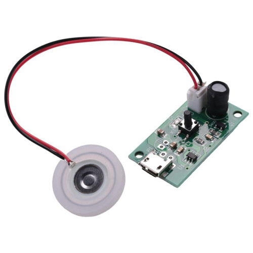 6Pcs Mist Maker Atomization Plate with 5V USB Humidifier Module Integrated Circuit Board Driver with Timing 2