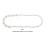 2Sets ABS Imitatie Parel Ketting En Armband Set 10
