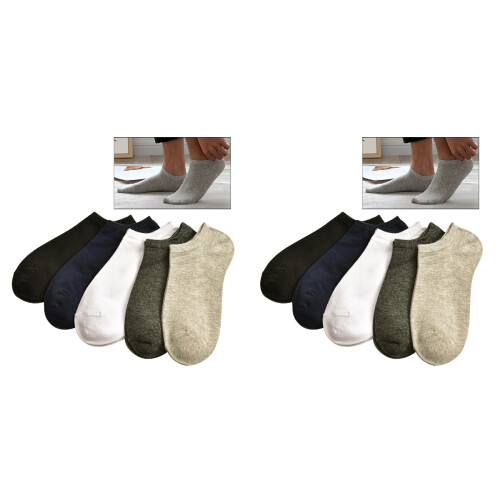 10Paires Invisibles Coton Extensible Usage 1