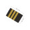 2Pares Braçadeiras De Ombro Com 3 Barras Para Uniforme 3