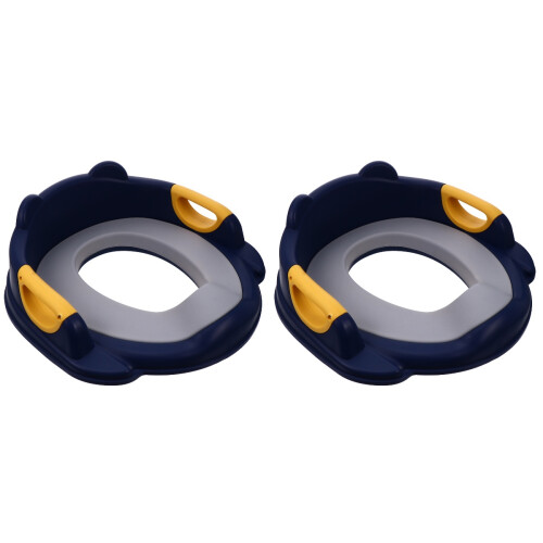 2Pièces Siège Pot Bébé PU Confortable Anti-Dérapant 2