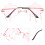 2Pièces Lunettes Roses Pour Fête Plage 9