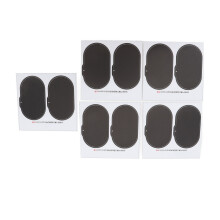 10 pièces de stickers adhésifs mats pour valves de vélo, adaptés aux vélos de route et de montagne