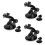 6Pièces Support Ventouse Caméra Noir Stable Pour Bateau 6