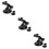 6Pièces Support Ventouse Caméra Noir Stable Pour Bateau 9