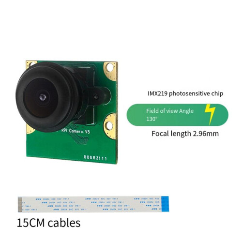 Camera  Module for Raspberry Pi 5 8MP Camera  MIPI CSI Interface IMX219 Chip Camera  Camera Module,B 2