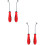 4Pièces Spatule Grattoir Rouge Sécurisé Pour Mastic Joint 9