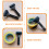 2Pièces Brayers En Plastique Pour Impression Collage 4