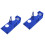 2Pièces Accessoire Cache Stator Aluminium Bleu Protection Fiable 5