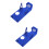 2Pièces Accessoire Cache Stator Aluminium Bleu Protection Fiable 8