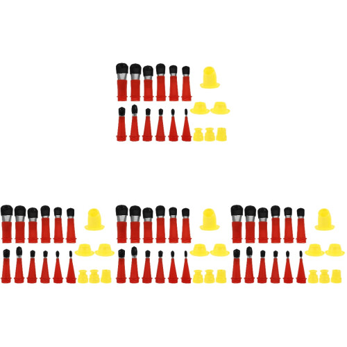 4Ensembles Outils De Mastic Multifonction Caoutchouc 2
