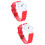2Pièces Cartoon Silicone Pour Cadeau 6