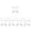 10Pièces Ear Cuff Clip Gland Argent Étoile Perçage 5