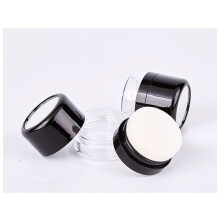 5pcs Empty Loose Powder Box, Makeup Powder Box, Portable Mirror Loose Powder Box, Mirror Travel DIY Makeup Foundation